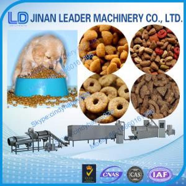 Commercial pet food processing double screw extruder equipment #1 image